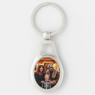 Custom Family Portrait Personalised Key Ring