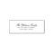 Custom Family Return Address