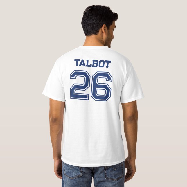 Custom Family Reunion Baseball Jersey Style T-Shirt (Back Full)