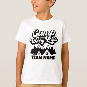 Custom Family Reunion Camping Group T-Shirt