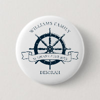 Custom Family Reunion Cruise Ship Wheel Name Tag