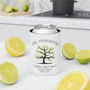 Custom Family Reunion Genealogy Tree Can Cooler