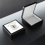 Custom Family Reunion Genealogy Tree Stone Gift Box<br><div class="desc">Customise this genealogy family tree reunion event by clicking the "Personalise" button. Change the name,  event,  city and state including the year. Perfect for any group event that you want to remember for years and will look good on the group or family album</div>