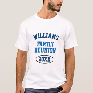 Custom Family Reunion Name and Year T-Shirt