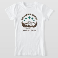 custom Family Reunion Road Trip mountain brown