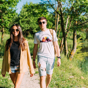 Custom family reunion Road trip Mountain, Modern  T-Shirt