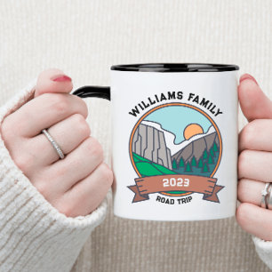 Custom Family Reunion Road Trip Mountain Mug