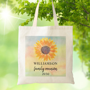Custom Family Reunion Tote Bag
