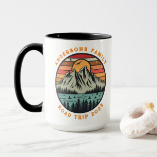 Custom Family Road Trip Vacation Reunion Mug
