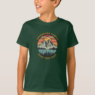 Custom Family Road Trip Vacation Reunion T-Shirt