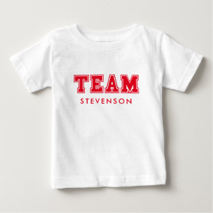Custom family team baby T-Shirt