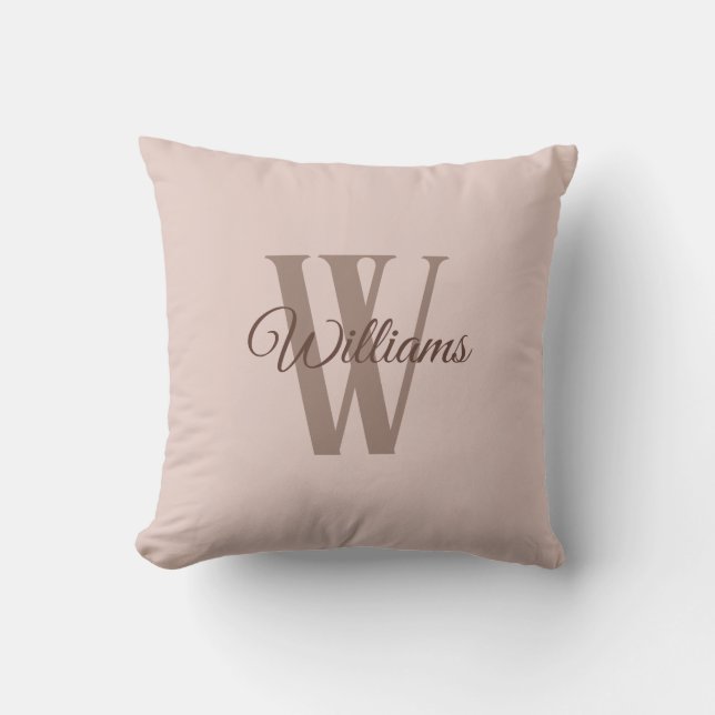 Custom family Throw Pillow (Front)