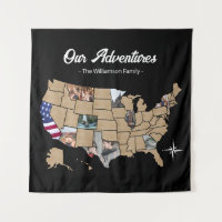 Custom Family Travel Adventures USA Photo Collage