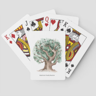 Custom Family Tree Family Reunion Playing Cards