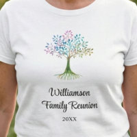 Custom Family Tree Family Reunion 