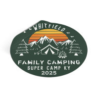 Custom Family Vacation Matching Camping