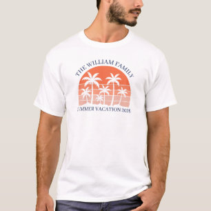 Custom Family Vacation Men's Basic T-Shirt
