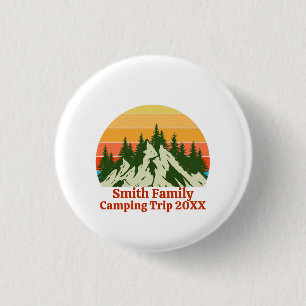 Custom Family Vacation Men's Basic T-Shirt 3 Cm Round Badge