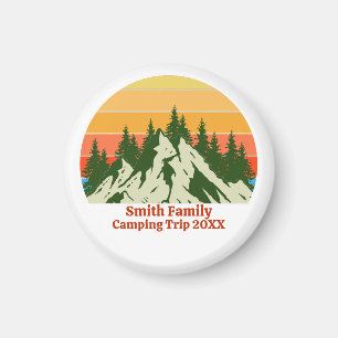 Custom Family Vacation Men's Basic T-Shirt Magnet