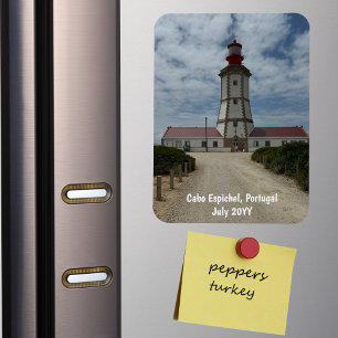Custom Family Vacation Photo Refrigerator Magnet