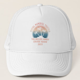 Custom Family Vacation Summer Beach Trip Trucker Hat