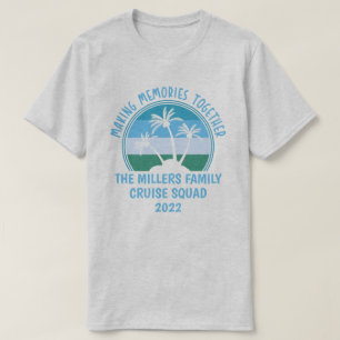 Custom Family Vacation Summer Reunion Beach Trip T-Shirt