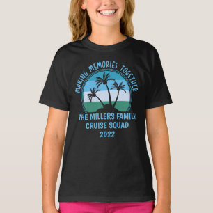 Custom Family Vacation Summer Reunion Beach Trip T-Shirt