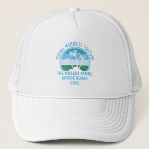 Custom Family Vacation Summer Reunion Beach Trip Trucker Hat