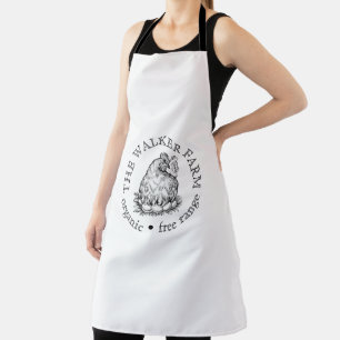 Custom Farm Business Promotional Logo Apron