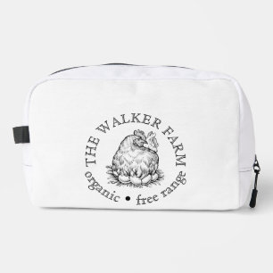 Custom Farm Business Promotional Logo Dopp Kit