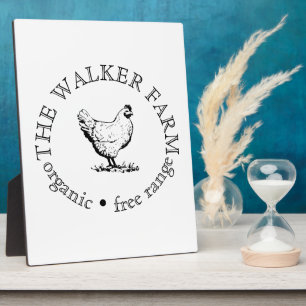 Custom Farm Business Promotional Logo Plaque