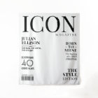 Custom Fashion Magazine Banner Decor, White Party