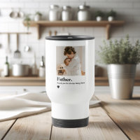 Custom Father Photo Travel Mug | Personalised Gift
