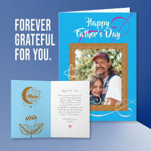 Custom Father’s Day Card with Photo – Personalised