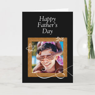 Custom Father’s Day Card with Photo – Personalised
