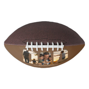 Custom Father’s Day Photo Collage Card American Football