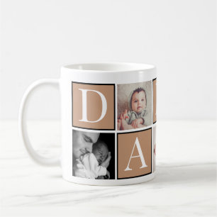 Custom Father’s Day Photo Collage Mug