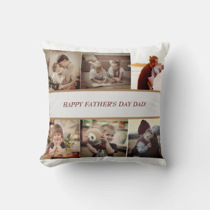 Custom Father’s Day Photo Pillow