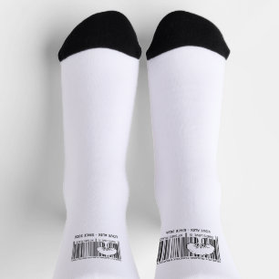 Custom Father's Day Barcode Socks Socks