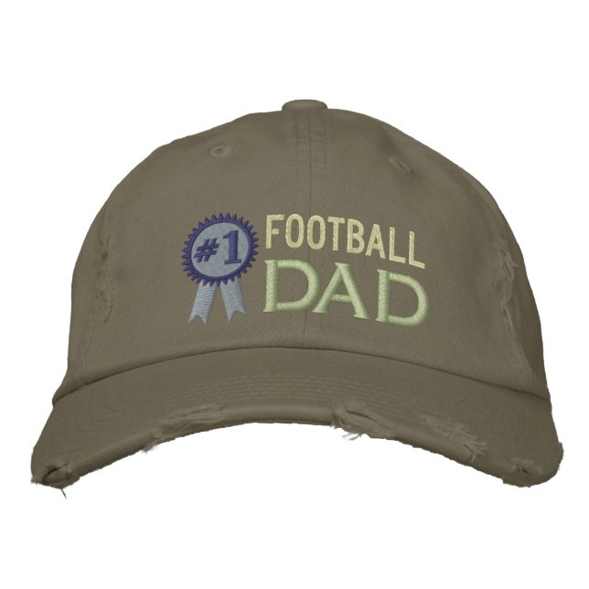 Custom Father's Day / Birthday Dad Embroidered Hat (Front)