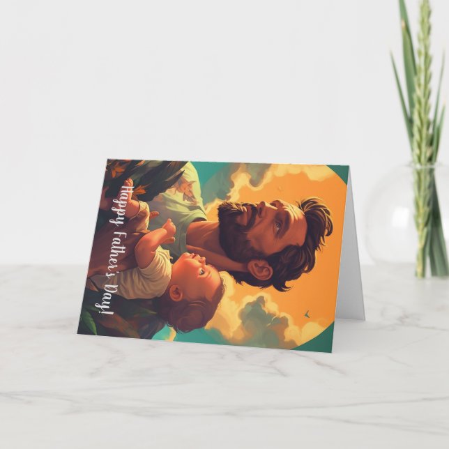 Custom Father's Day Card (Front)