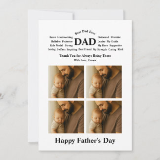 Custom Father's Day  Card