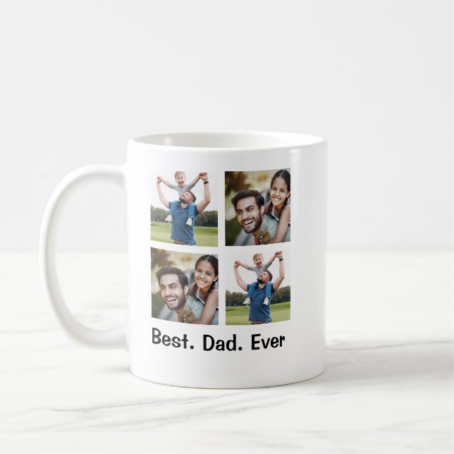 Custom Father's Day Mug – Gift for Dad (Left)