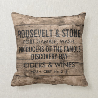 Custom Faux Shipping Crate Cushion