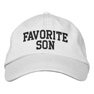 Custom Favorite Son Funny Birthday Gift for him Embroidered Hat