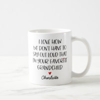 Custom Favourite Grandchild