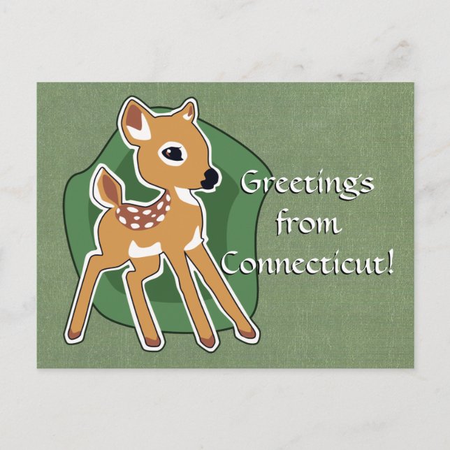 Custom Fawn Postcard (Front)