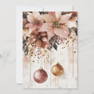 Custom festive Christmas Greeting Card