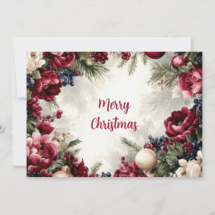 Custom festive Christmas Greeting Card