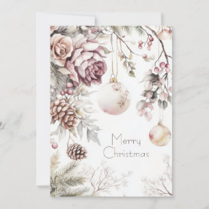 Custom festive Christmas Greeting Card